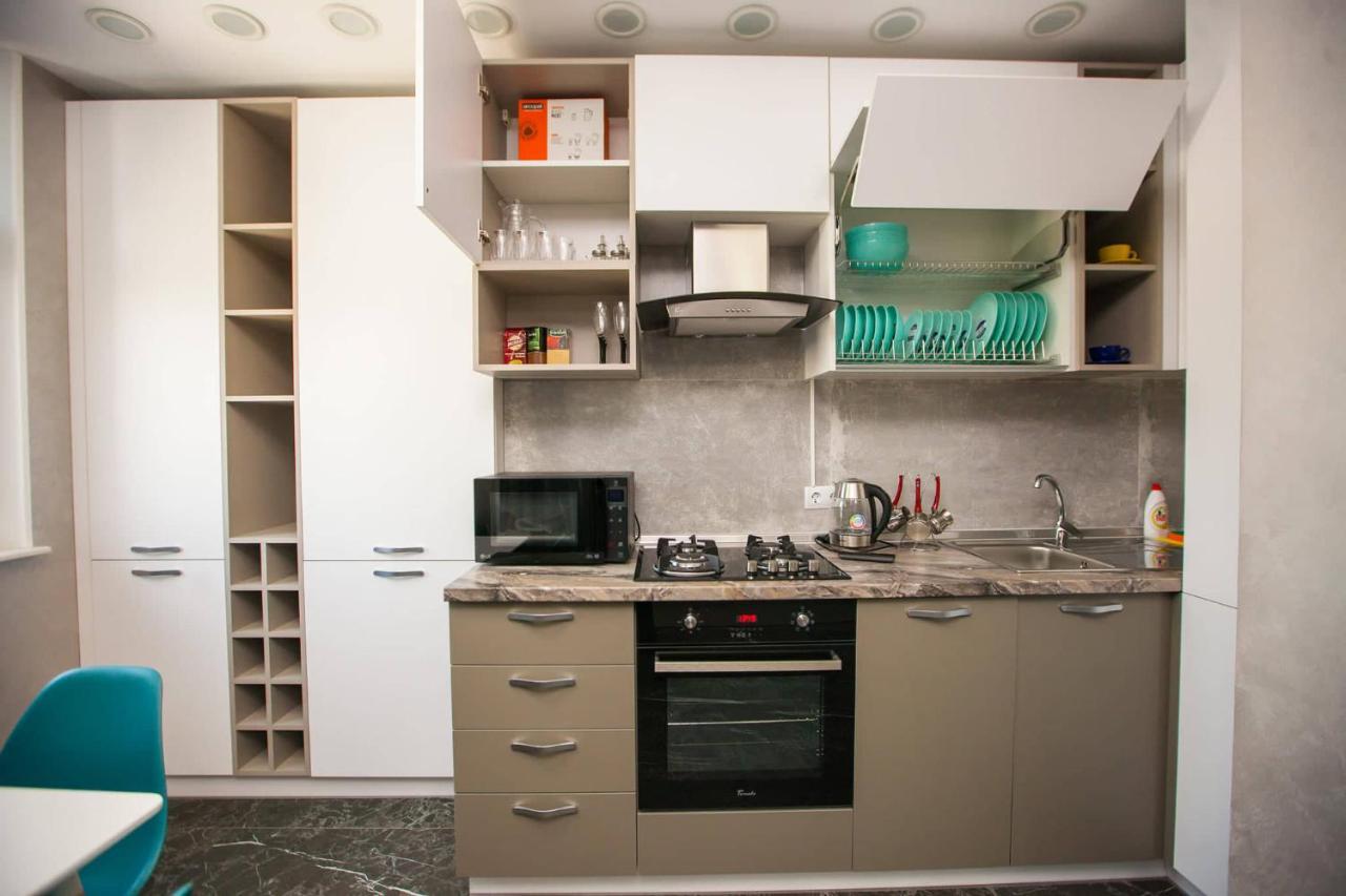 Double Skyhouse Exclusive Apartments 基希讷乌 外观 照片