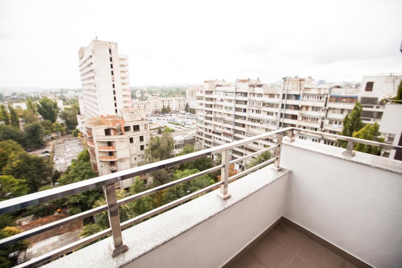Double Skyhouse Exclusive Apartments 基希讷乌 外观 照片