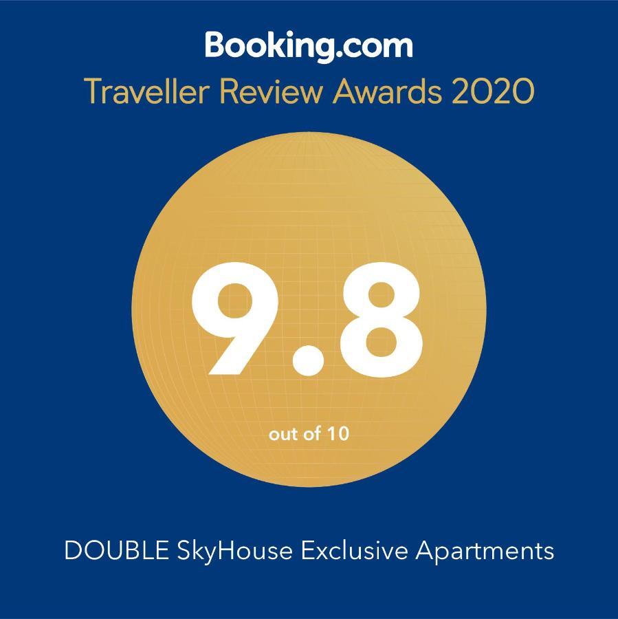 Double Skyhouse Exclusive Apartments 基希讷乌 外观 照片